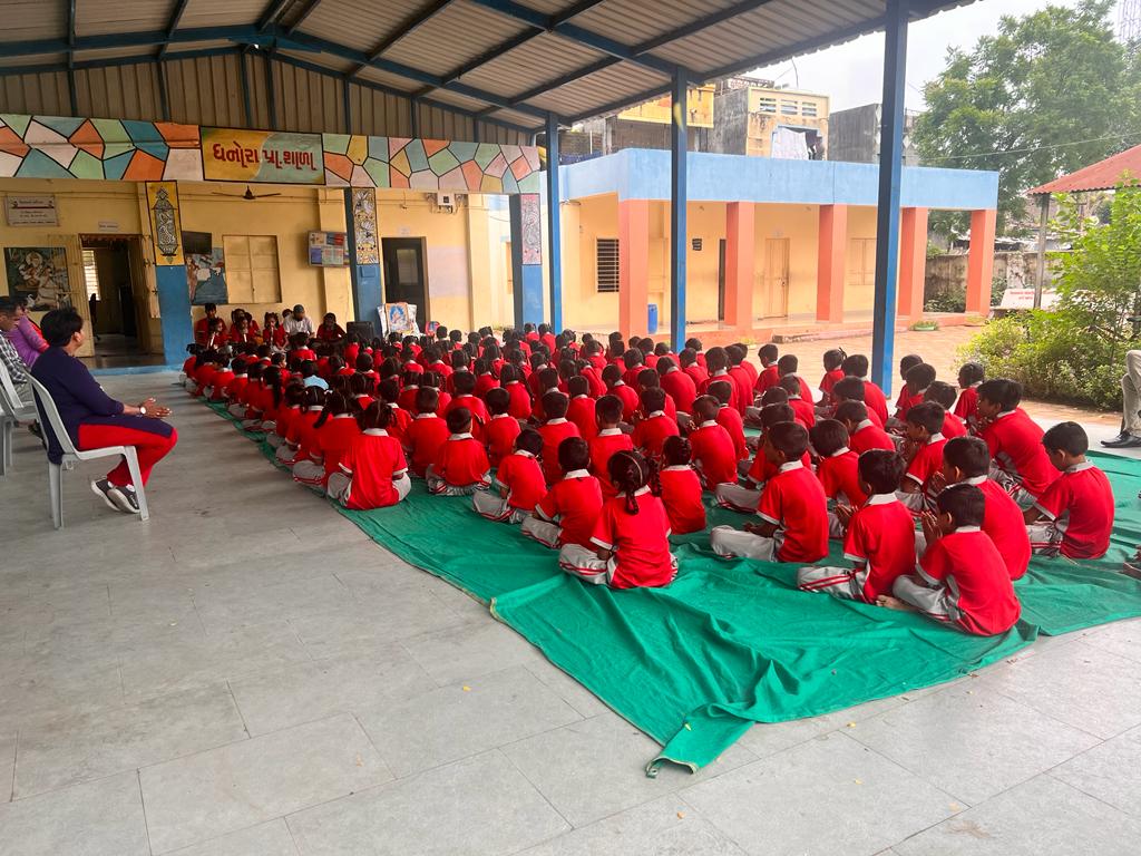 dhanora primary school vadodara